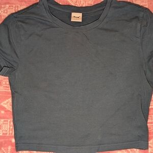 Tna Women's Blue Crop Top
